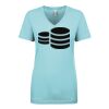Next Level Ladies' Ideal V-Neck Tee Thumbnail