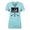 Next Level Ladies' Ideal V-Neck Tee Thumbnail
