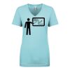 Next Level Ladies' Ideal V-Neck Tee Thumbnail