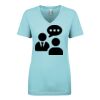 Next Level Ladies' Ideal V-Neck Tee Thumbnail