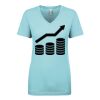 Next Level Ladies' Ideal V-Neck Tee Thumbnail