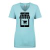 Next Level Ladies' Ideal V-Neck Tee Thumbnail