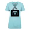 Next Level Ladies' Ideal V-Neck Tee Thumbnail