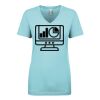Next Level Ladies' Ideal V-Neck Tee Thumbnail