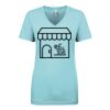 Next Level Ladies' Ideal V-Neck Tee Thumbnail