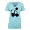 Next Level Ladies' Ideal V-Neck Tee Thumbnail
