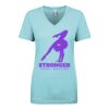 Next Level Ladies' Ideal V-Neck Tee Thumbnail