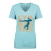 Next Level Ladies' Ideal V-Neck Tee Thumbnail