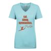 Next Level Ladies' Ideal V-Neck Tee Thumbnail