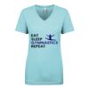 Next Level Ladies' Ideal V-Neck Tee Thumbnail
