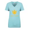 Next Level Ladies' Ideal V-Neck Tee Thumbnail