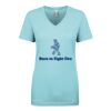 Next Level Ladies' Ideal V-Neck Tee Thumbnail