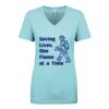 Next Level Ladies' Ideal V-Neck Tee Thumbnail