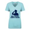 Next Level Ladies' Ideal V-Neck Tee Thumbnail