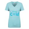 Next Level Ladies' Ideal V-Neck Tee Thumbnail