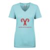 Next Level Ladies' Ideal V-Neck Tee Thumbnail
