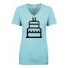 Next Level Ladies' Ideal V-Neck Tee Thumbnail