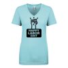 Next Level Ladies' Ideal V-Neck Tee Thumbnail