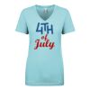 Next Level Ladies' Ideal V-Neck Tee Thumbnail