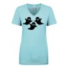 Next Level Ladies' Ideal V-Neck Tee Thumbnail