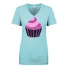 Next Level Ladies' Ideal V-Neck Tee Thumbnail