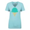 Next Level Ladies' Ideal V-Neck Tee Thumbnail