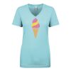 Next Level Ladies' Ideal V-Neck Tee Thumbnail