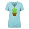 Next Level Ladies' Ideal V-Neck Tee Thumbnail
