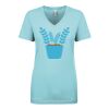 Next Level Ladies' Ideal V-Neck Tee Thumbnail