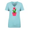 Next Level Ladies' Ideal V-Neck Tee Thumbnail