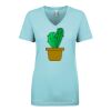Next Level Ladies' Ideal V-Neck Tee Thumbnail
