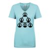 Next Level Ladies' Ideal V-Neck Tee Thumbnail
