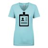 Next Level Ladies' Ideal V-Neck Tee Thumbnail