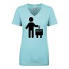 Next Level Ladies' Ideal V-Neck Tee Thumbnail