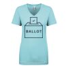 Next Level Ladies' Ideal V-Neck Tee Thumbnail