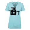 Next Level Ladies' Ideal V-Neck Tee Thumbnail