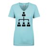 Next Level Ladies' Ideal V-Neck Tee Thumbnail