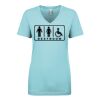 Next Level Ladies' Ideal V-Neck Tee Thumbnail