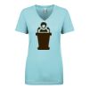 Next Level Ladies' Ideal V-Neck Tee Thumbnail