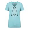 Next Level Ladies' Ideal V-Neck Tee Thumbnail