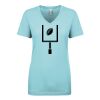 Next Level Ladies' Ideal V-Neck Tee Thumbnail