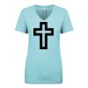 Next Level Ladies' Ideal V-Neck Tee Thumbnail