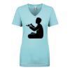 Next Level Ladies' Ideal V-Neck Tee Thumbnail