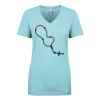 Next Level Ladies' Ideal V-Neck Tee Thumbnail