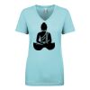 Next Level Ladies' Ideal V-Neck Tee Thumbnail
