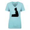 Next Level Ladies' Ideal V-Neck Tee Thumbnail