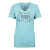 Next Level Ladies' Ideal V-Neck Tee Thumbnail