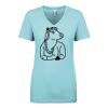 Next Level Ladies' Ideal V-Neck Tee Thumbnail