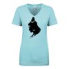 Next Level Ladies' Ideal V-Neck Tee Thumbnail