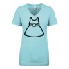 Next Level Ladies' Ideal V-Neck Tee Thumbnail